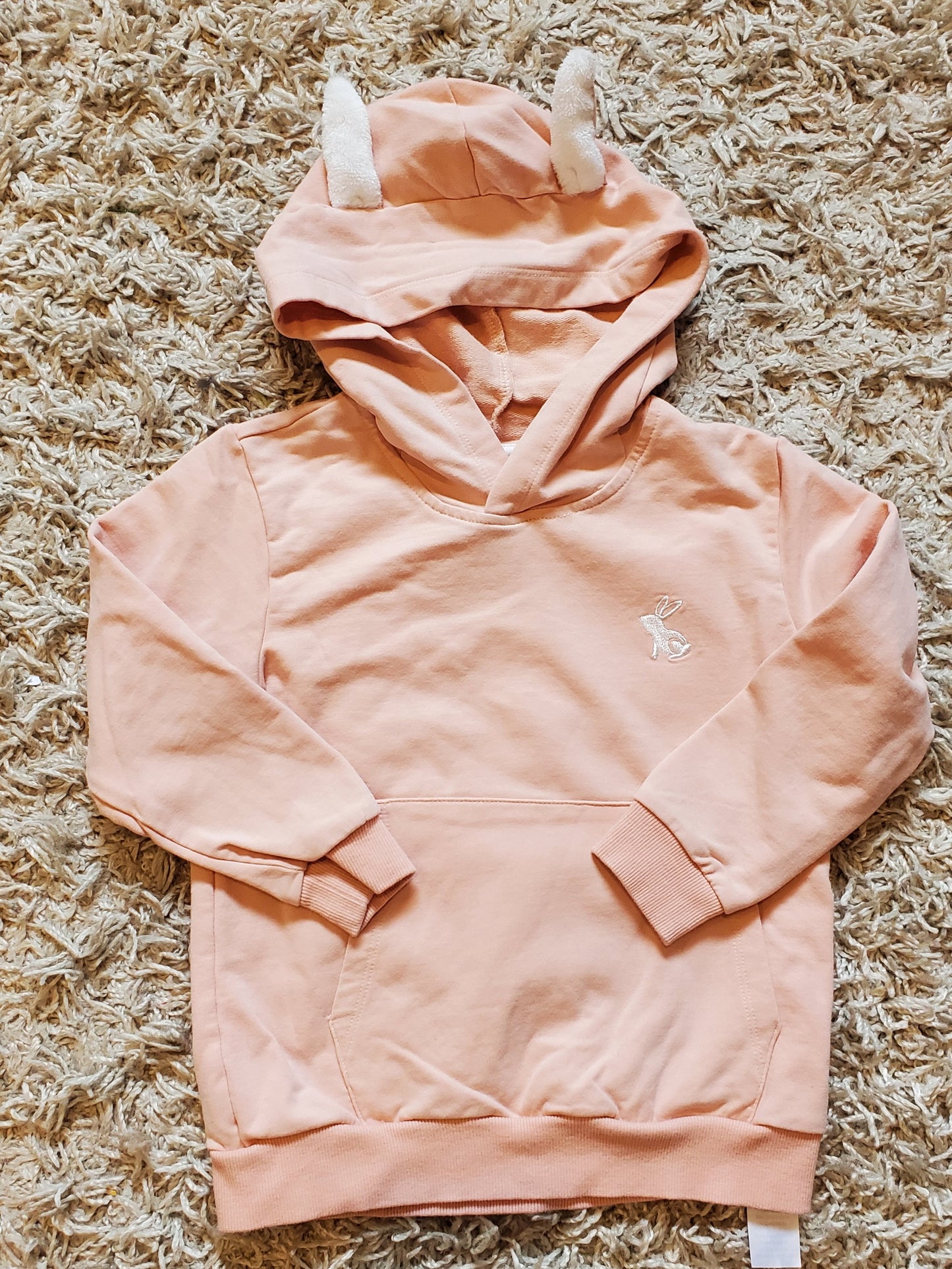 Petit Lem bunny hoodie. Size 4T. Excellent used condition.