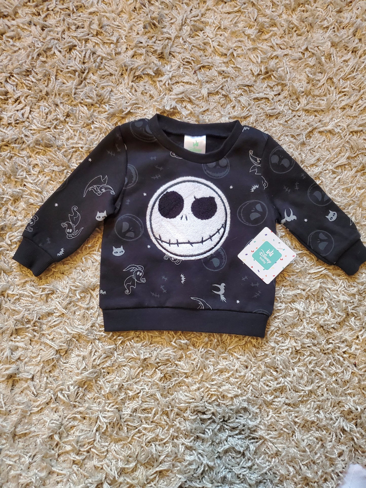 Jack Skellington sweatshirt size 12 months