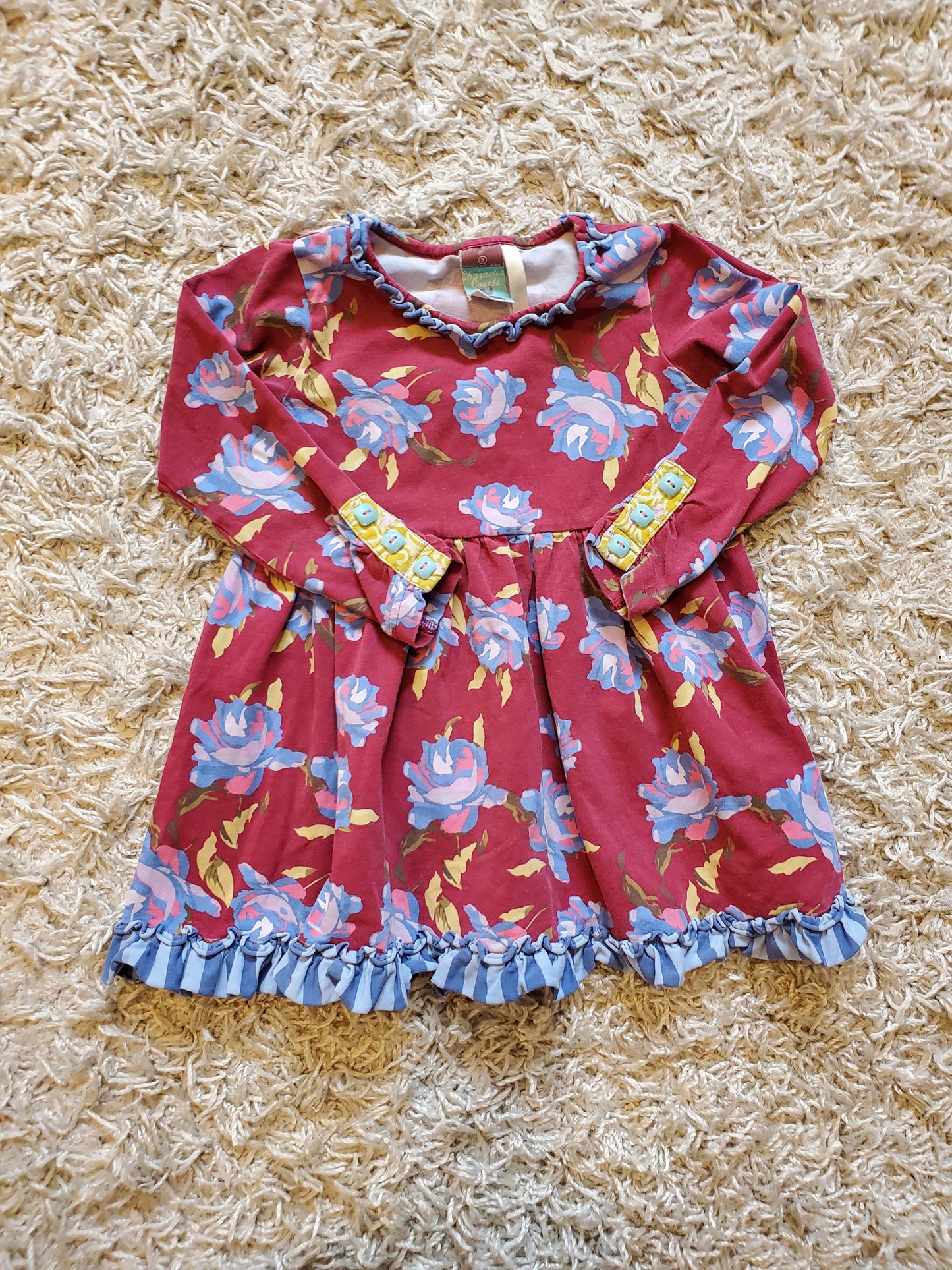 Matilda Jane casual dress. Size 2T. Very good used condition.