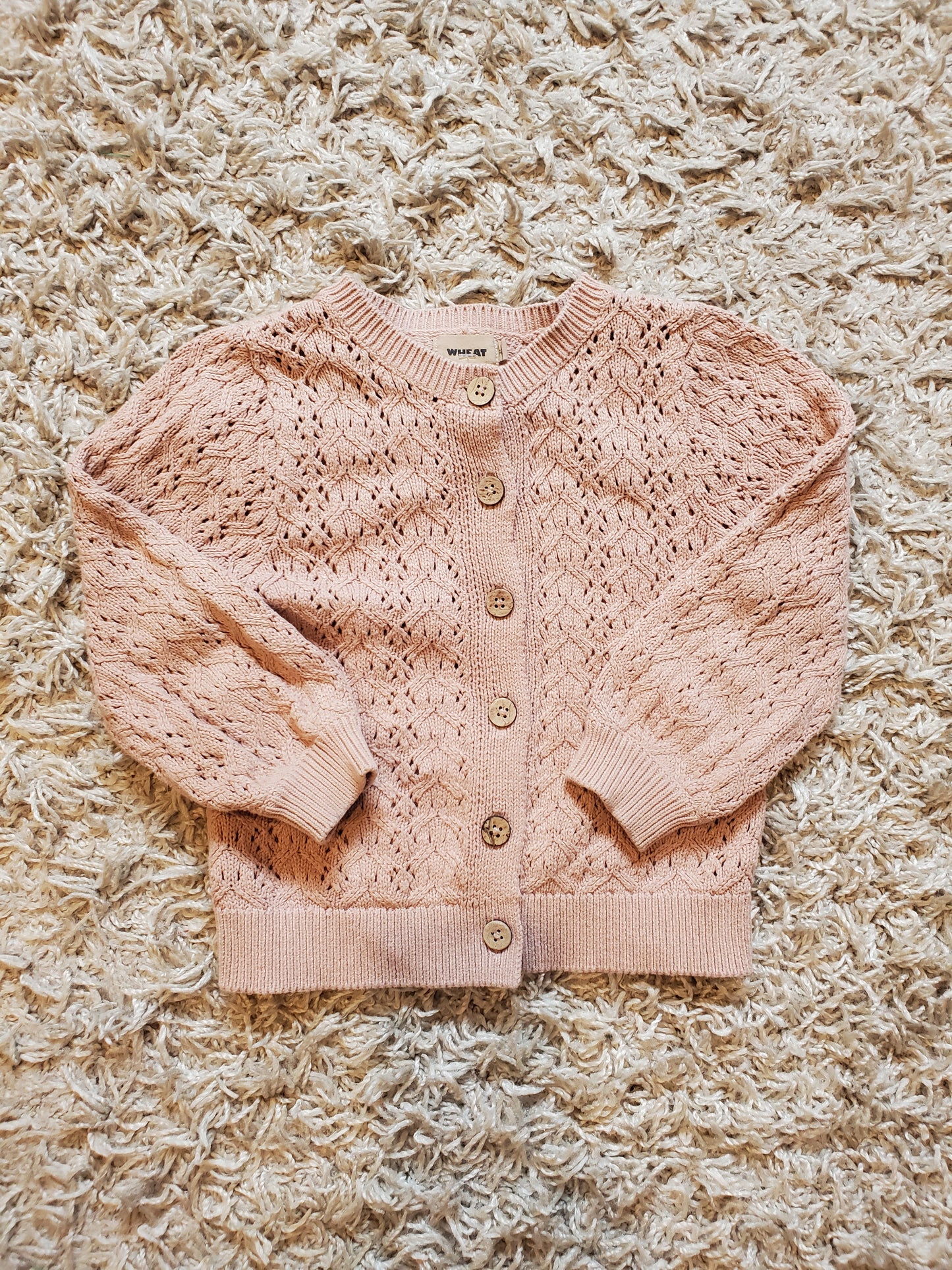 Wheat brand cardigan. Size 3 years. Excellent used condition.