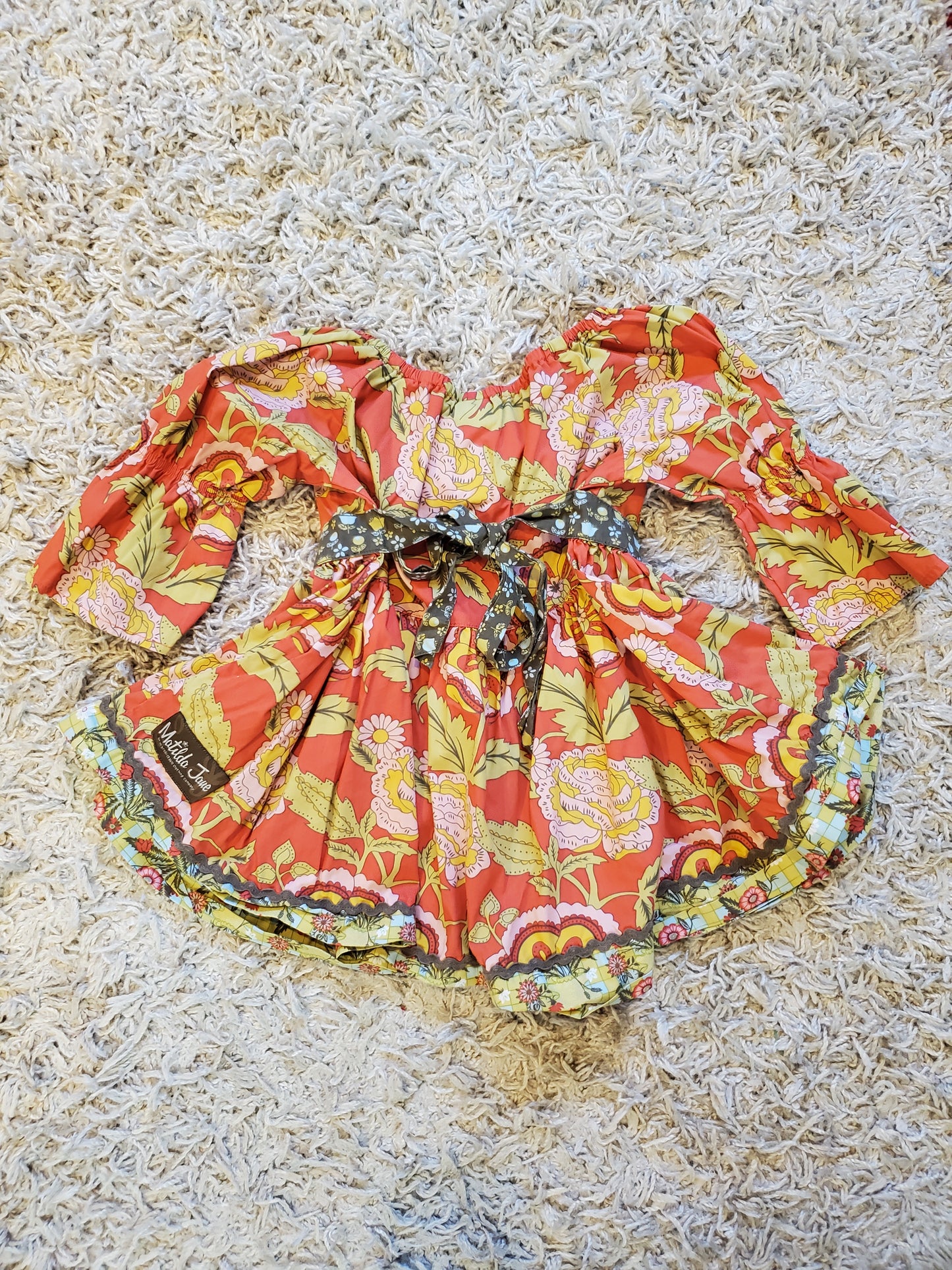 Matilda Jane tunic blouse. Kids size 6.