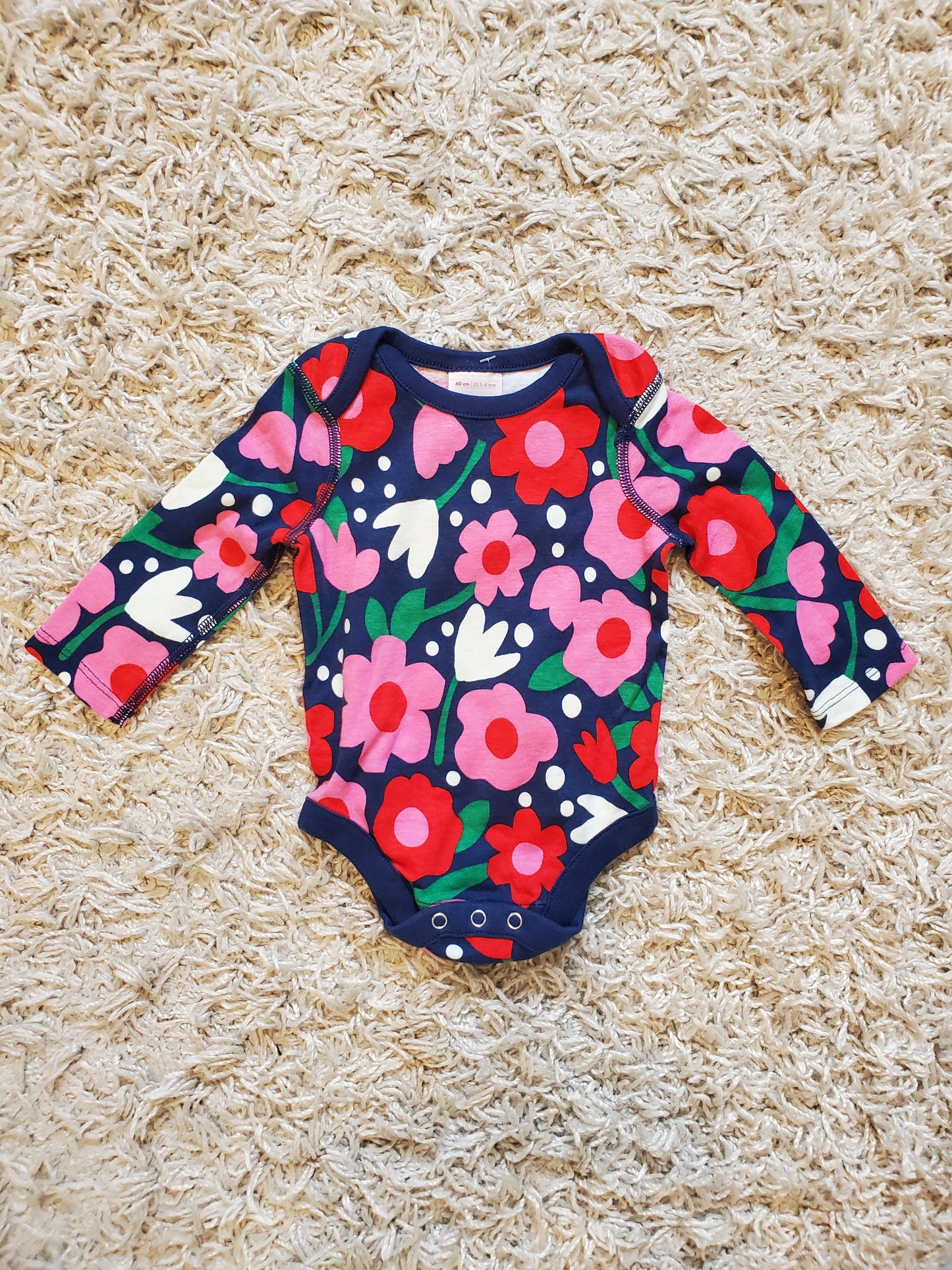 Hanna Andersson bodysuit. Size 3-6 months. Excellent used condition