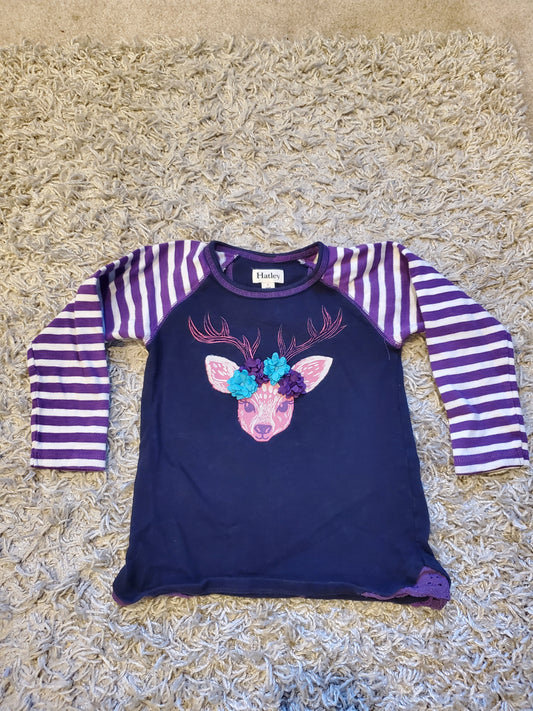 Hatley long sleeve shirt size 5t. Very good used condition.