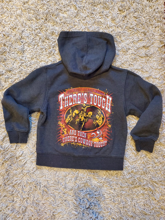 Cowboy Hardware hoodie. Size small( kids 6). Excellent used condition.