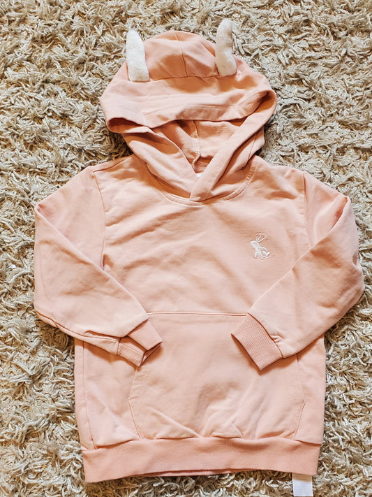 Petit Lem bunny hoodie.  Size 4T. Excellent used condition.