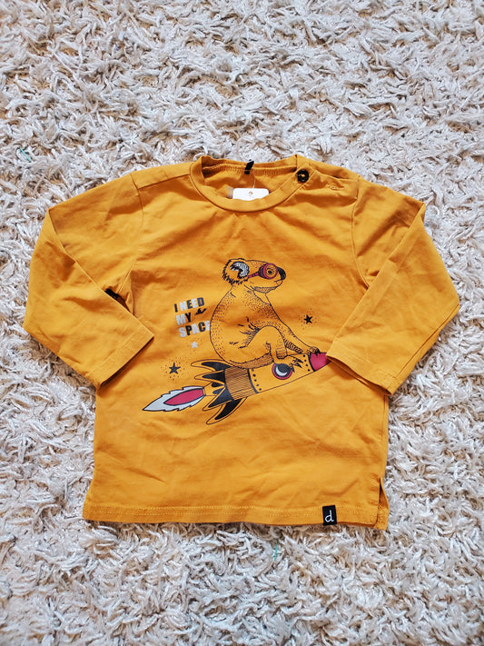 Deux par deux long sleeve t-shirt. Size 18 months. Excellent used condition.