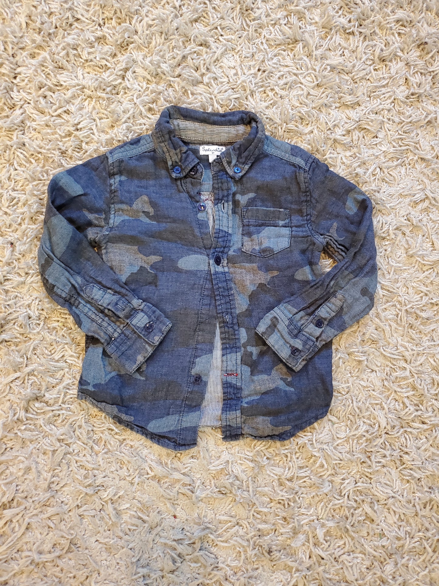 Splendid long sleeve shirt.  Size 3T