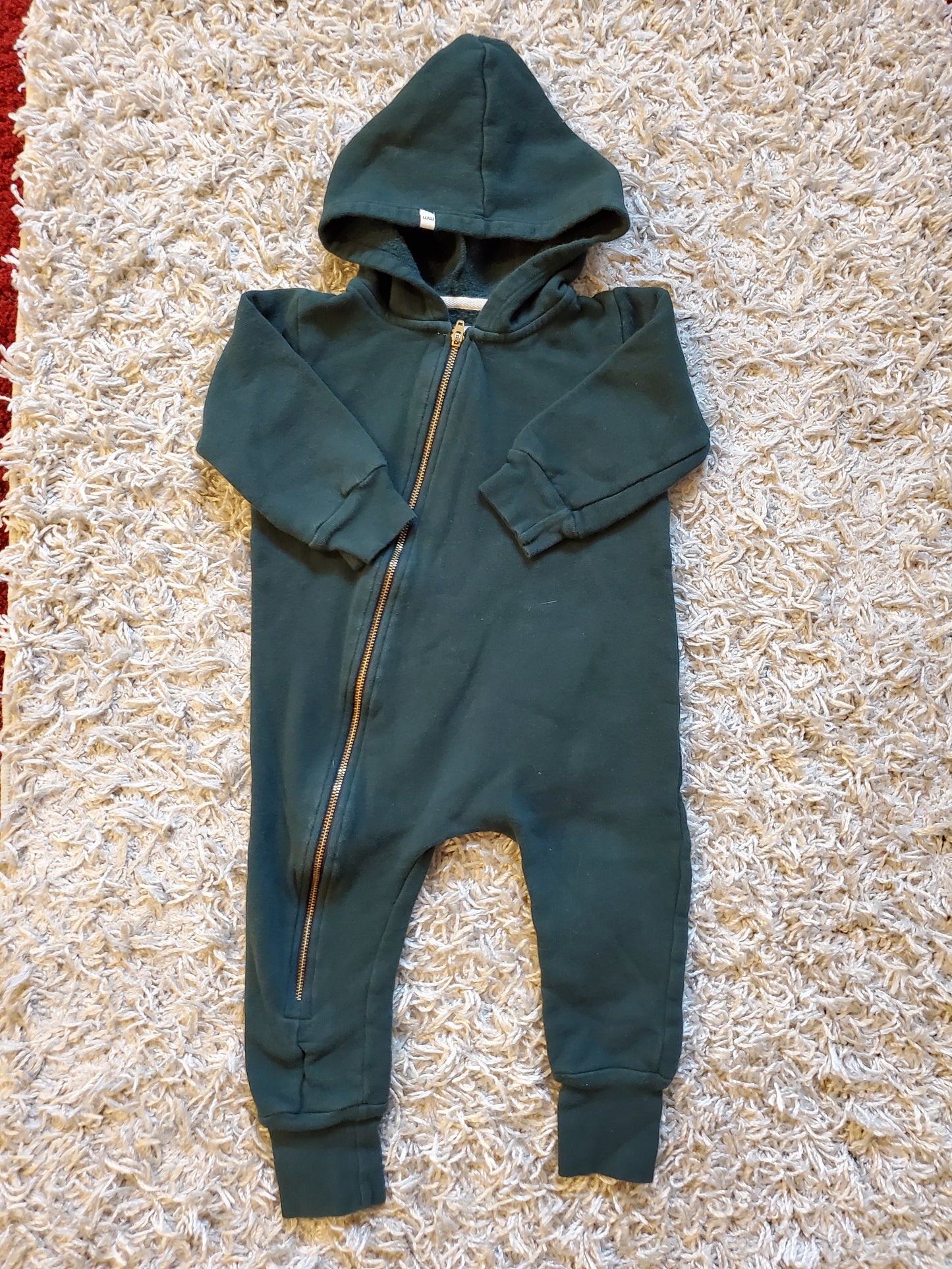Mini Mioche hooded romper. Footless. Very good used condition.