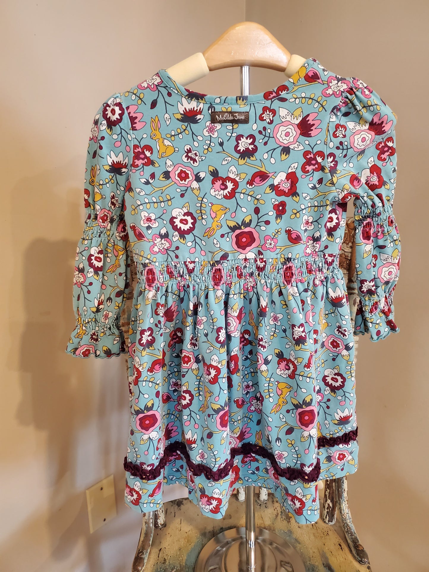 Matilda Jane "Paint by Numbers" Dress. Size 4T.  Excellent used condition.