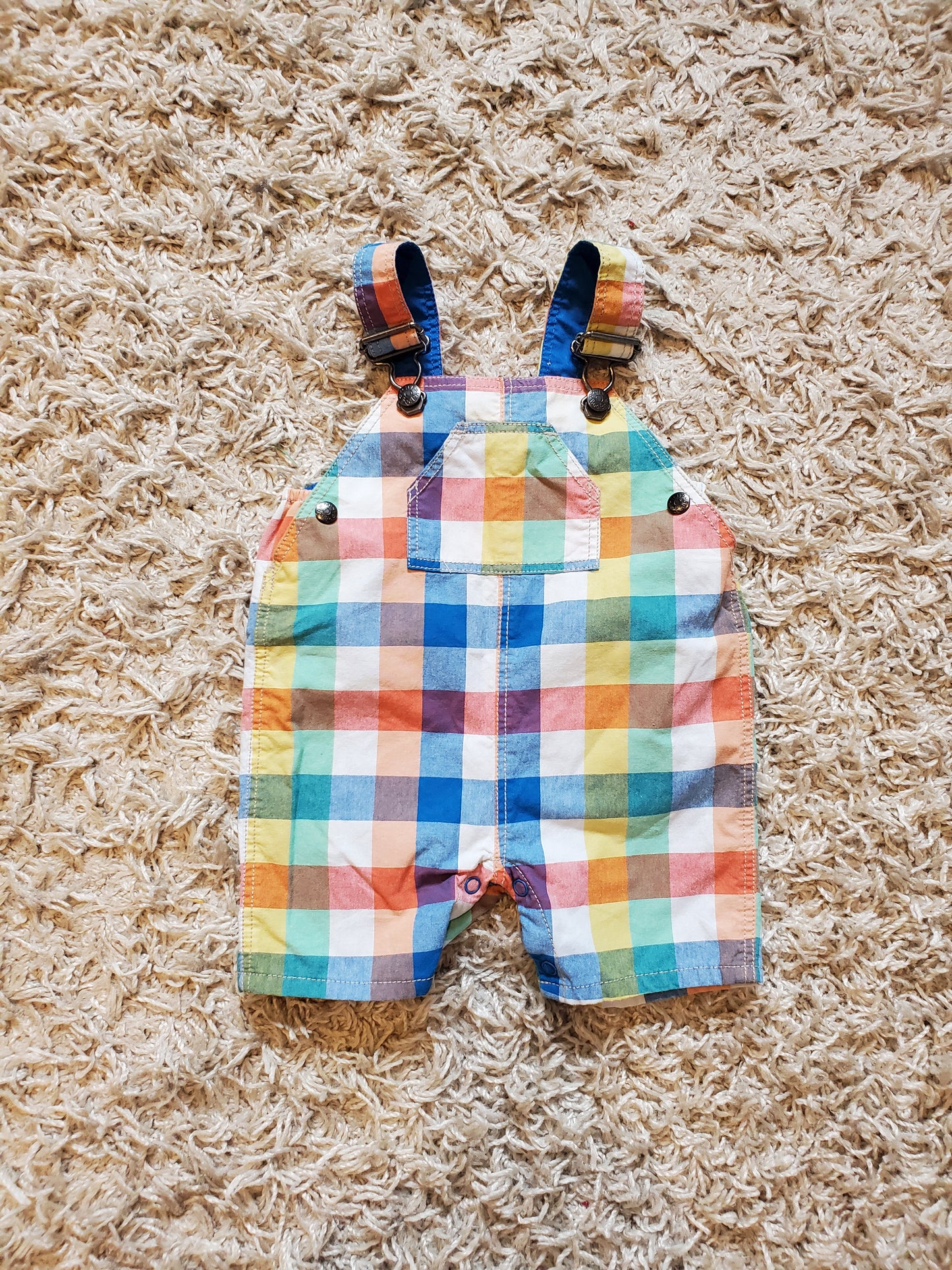 Baby Boden shortalls.  Size 3-6 months. Excellent used condition.